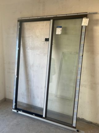 4 Ventanales Cristal Seguridad Bronce