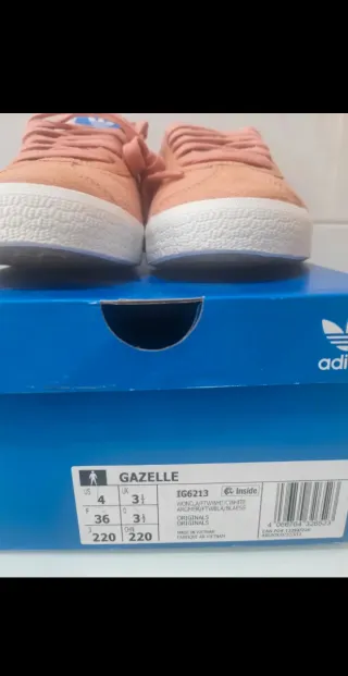 Adidas Gazelle Talla 36 Rosa