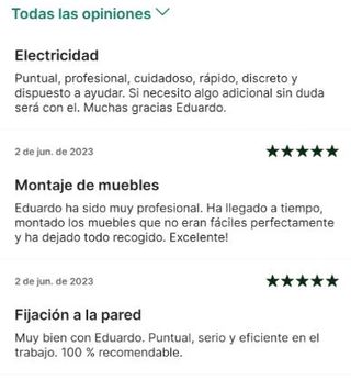 Mobiliario de almacenamiento. Montaje profesional