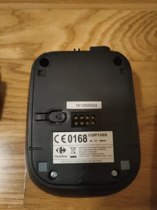 Teléfono Inalámbrico Negro