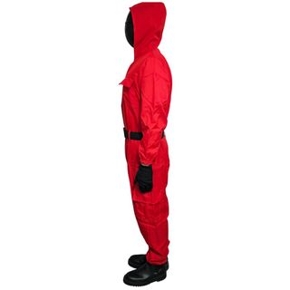 Disfraz Guardia Juego Calamar Talla XL + Mascara