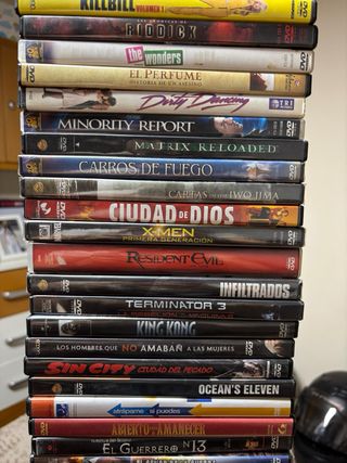 Lote Películas DVD Varias (Algunas Precintadas)