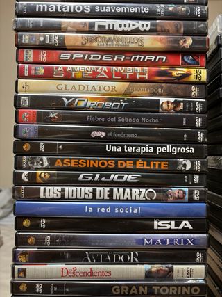 Lote Películas DVD Varias (Algunas Precintadas)