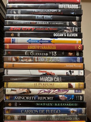 Lote Películas DVD Varias (Algunas Precintadas)