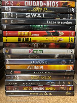 Lote Películas DVD Varias (Algunas Precintadas)