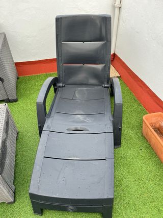 Conjunto Muebles Jardín Terraza Ratán sintético