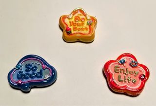 Abalorios/cuentas Cartelitos