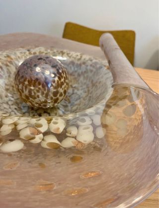 Centro de mesa Murano cristal. Nuevo. Elegante