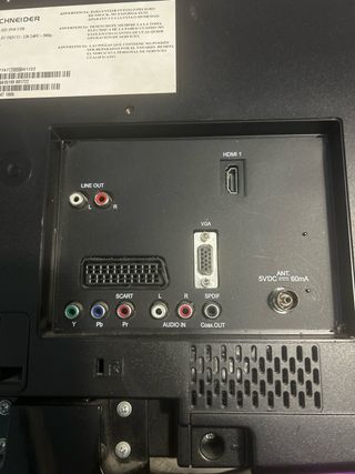 TV Schneider 19 HD con Mando