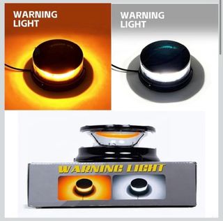 Luz Estroboscópica LED Ámbar 12V-24V