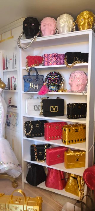 Bolso de lujo para muñecas Rainbow, Barbie, Monste