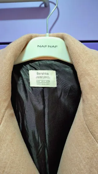 Chaquetón beige