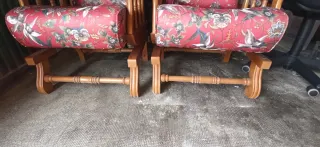 2 Mecedoras Estampado Floral