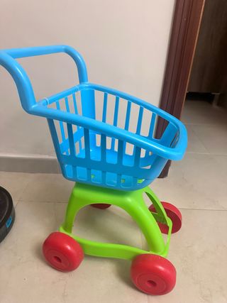 Carro de juguete para la compra