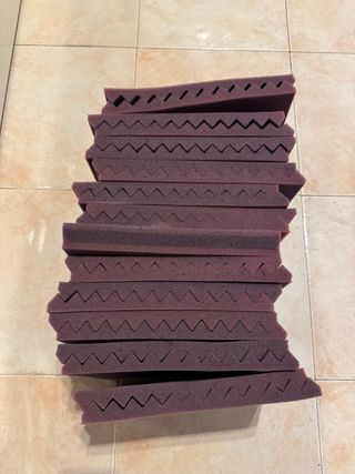 24 Paneles Acústicos Lisos Lila