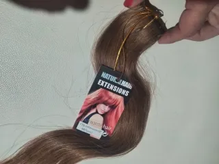 Extensiones pelo natural castaño 18