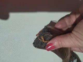 Extensiones pelo natural castaño 18