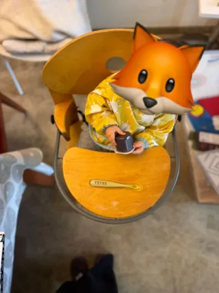 Trona de madera Bebe Confort Woodline