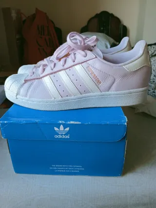 Zapatillas Adidas Superstar W rosas