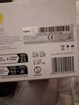 Plancha Dyson HA H101