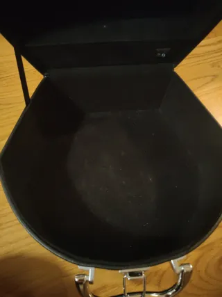 Maletín polipiel negro