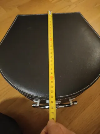 Maletín polipiel negro