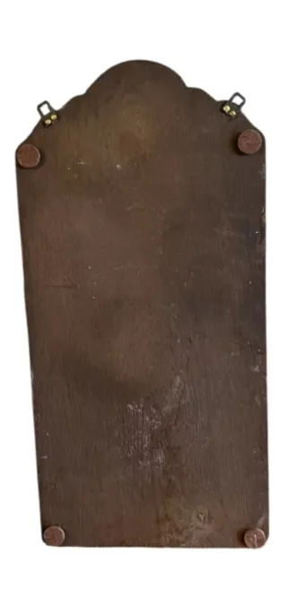 Revistero antiguo pared madera metal