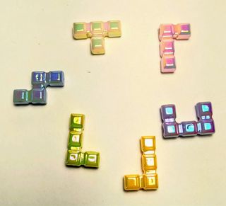 Abalorios Tetris Multicolor