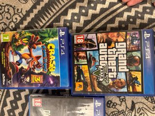 Lote Juegos PS4: FIFA, Call of Duty, GTA V