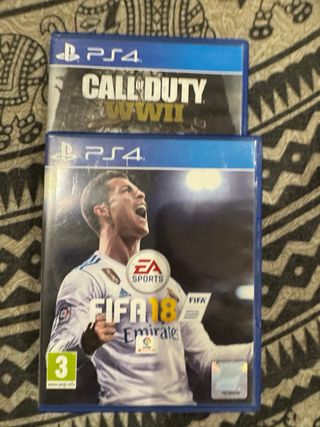 Lote Juegos PS4: FIFA, Call of Duty, GTA V