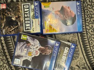 Lote Juegos PS4: FIFA, Call of Duty, GTA V