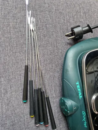 Raclette y Fondue Tefal Quartet 2 en 1