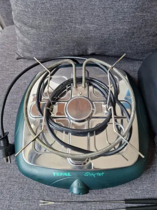 Raclette y Fondue Tefal Quartet 2 en 1