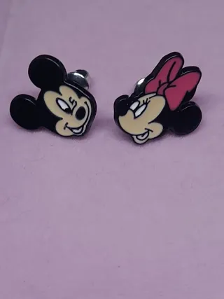 Pendientes Mickey y Minnie