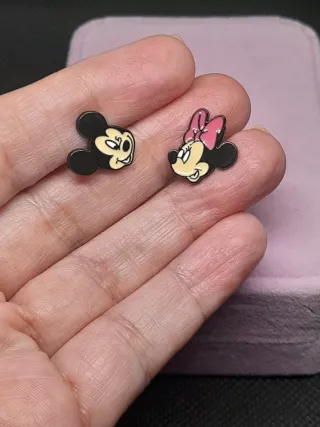 Pendientes Mickey y Minnie