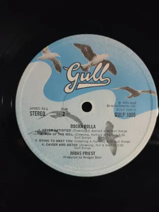 Judas Priest Rocka Rolla Vinilo