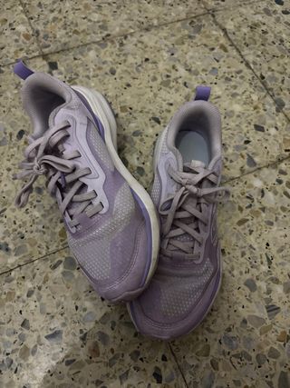 Zapatillas Decathlon Correr Morado/Blanco