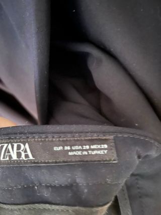 Traje Zara Azul Marino