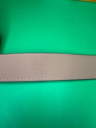 Cinturón Louis Vuitton Damier Graphite