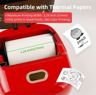 ORGSTA S002 Etiquetadora Bluetooth Portátil