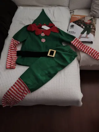 Disfraz Elfo Niño Talla 10-12