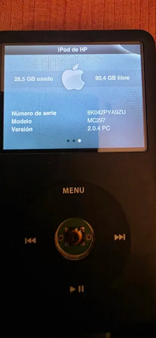 iPod Classic 128GB Negro