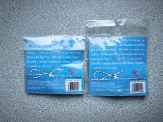 Conjunto de Pulseiras Laranja e Branco