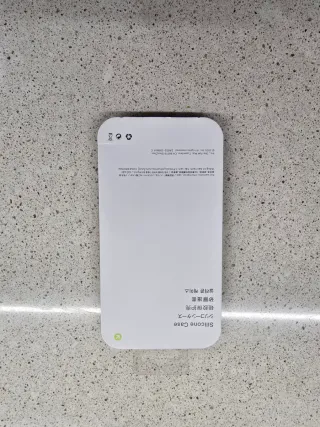 Custodia in silicone nero per iPhone 12/12 Pro