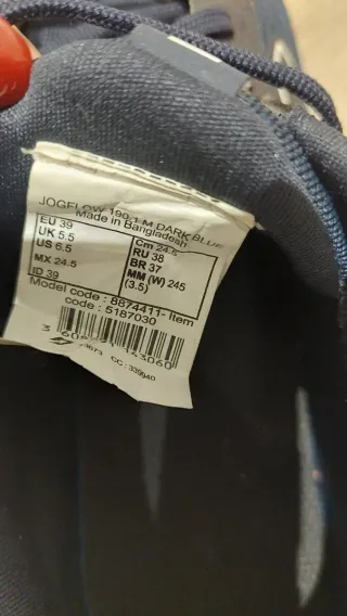 Zapatillas Kiprun running azul y blanco