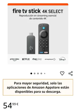 Amazon Fire TV Stick 4K Select