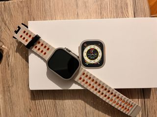 Apple Watch Ultra Plata y Naranja