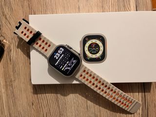 Apple Watch Ultra Plata y Naranja