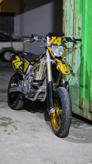 Suzuki RMZ 450 Supermotard Matriculada