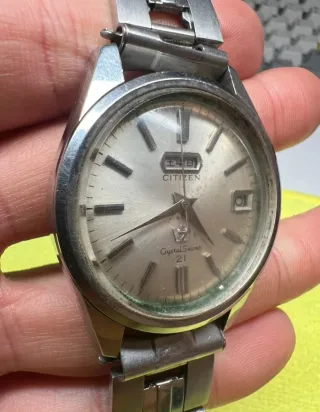 Reloj Citizen Crystal Seven 21 Reparar